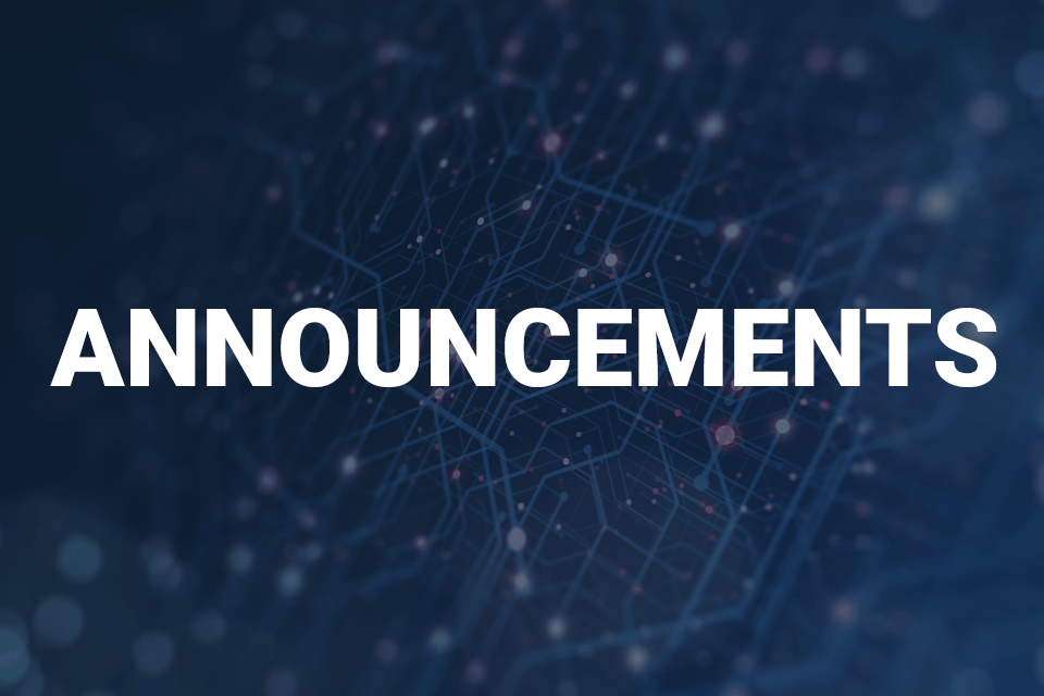 Text: Announcements
