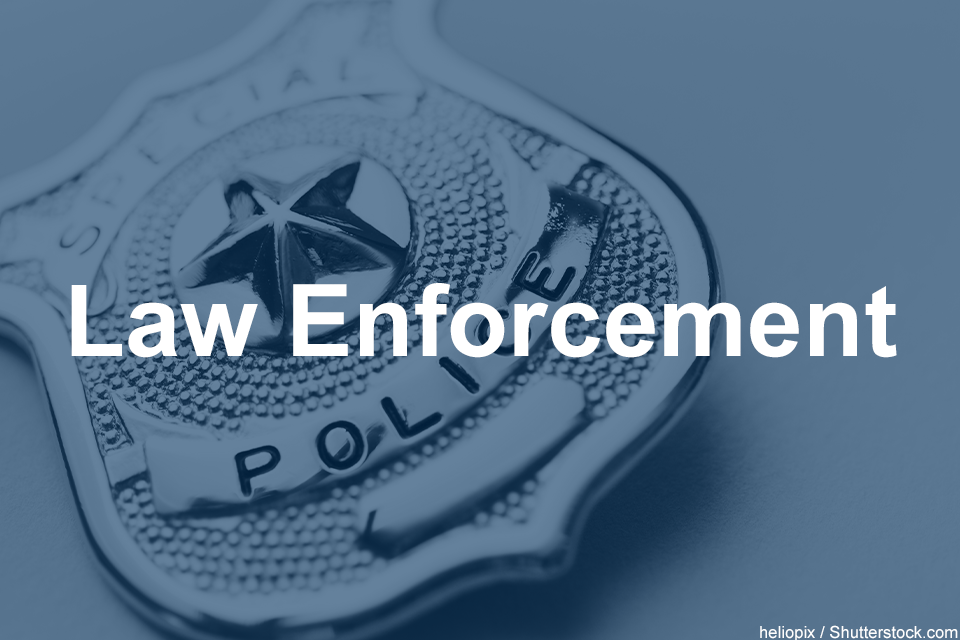 police officer's badge