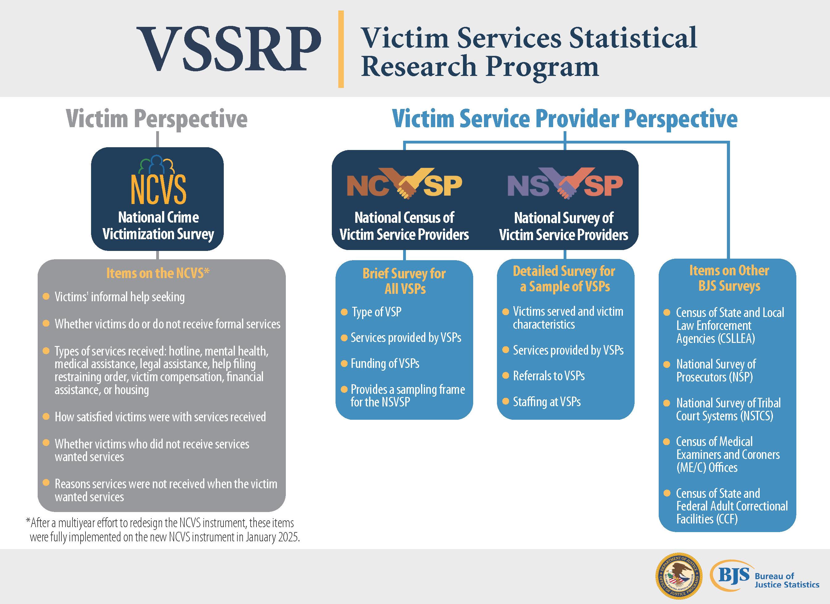 Victim Services Statistical Research Program Image
