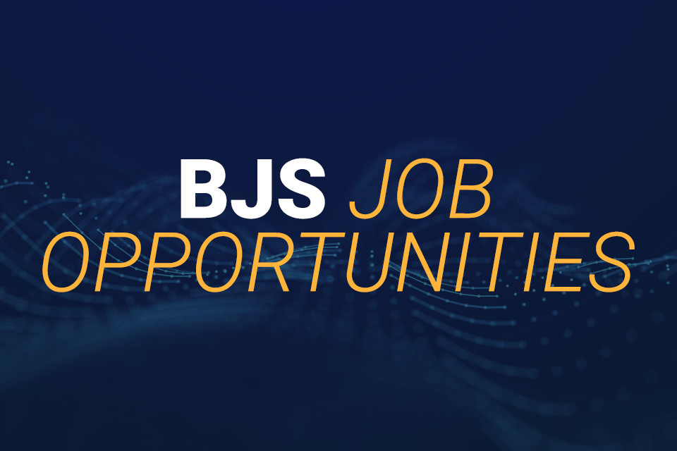 Text: BJS Job Opportunities